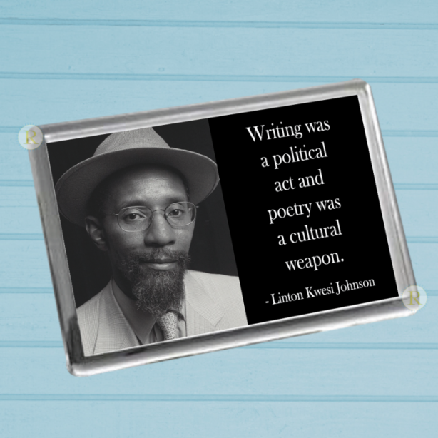 Linton Kwesi Johnson Fridge Magnet